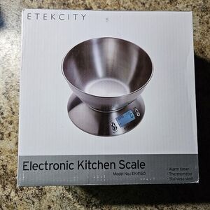 Etekcity Stainless Steel Electronic Kitchen Scale - Silver